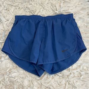 Nike Dry Fit Blue Running Shorts : Medium